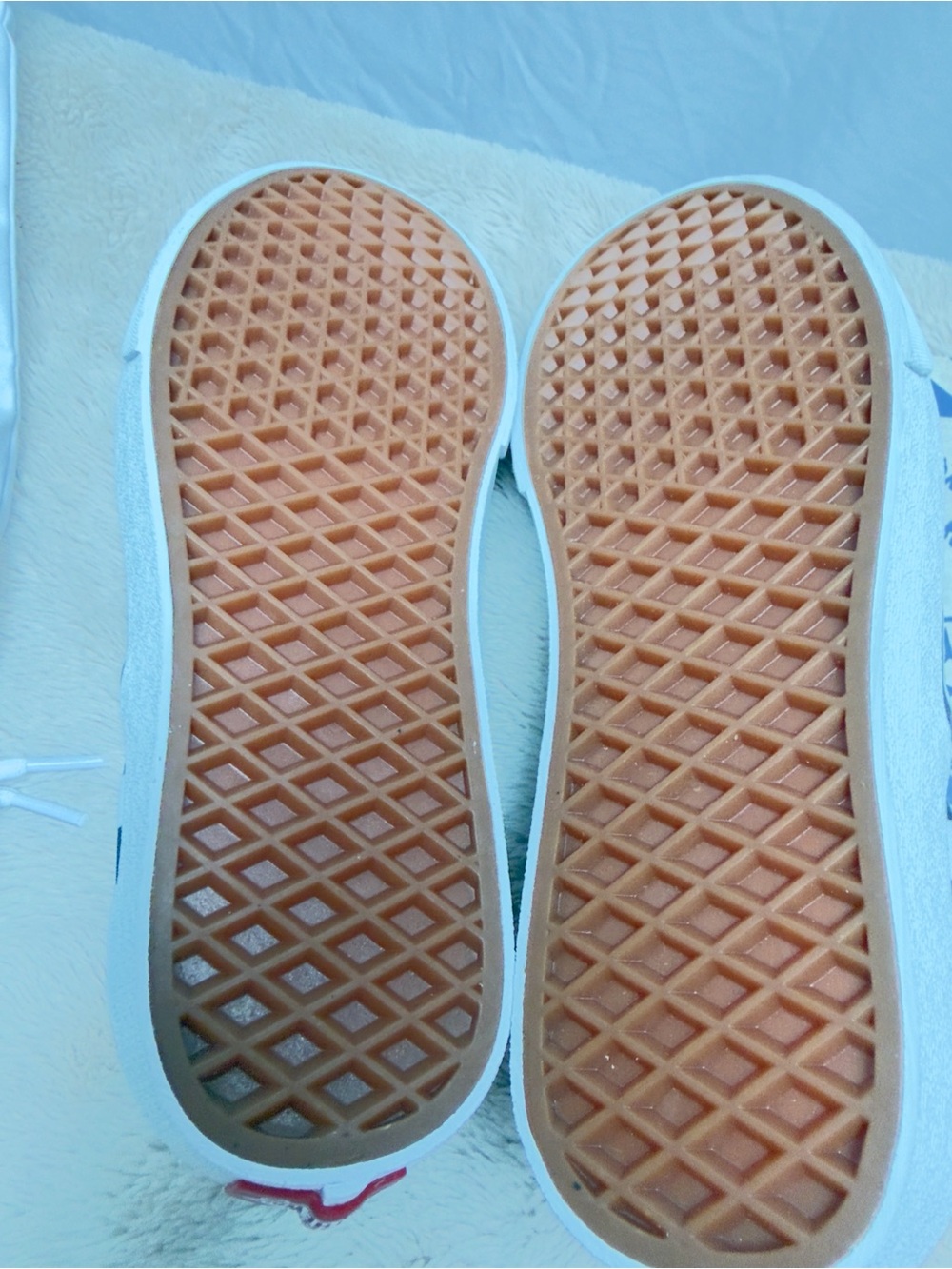 Custom Women’s Vans Checkerboard Slip-On Loafers - Black & White- new! Size 8W - Picture 7 of 10